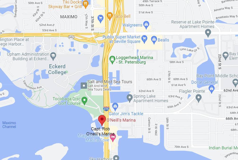 Contact Us Fishing St. Petersburg FL Fishing Charters